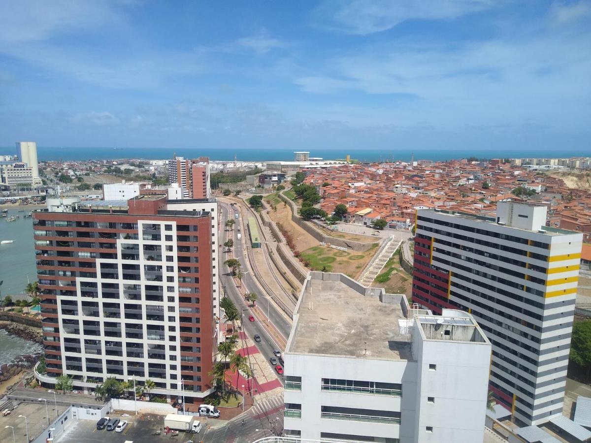 フォルタレザFlat Na Beira Mar Mucuripeアパートメント エクステリア 写真